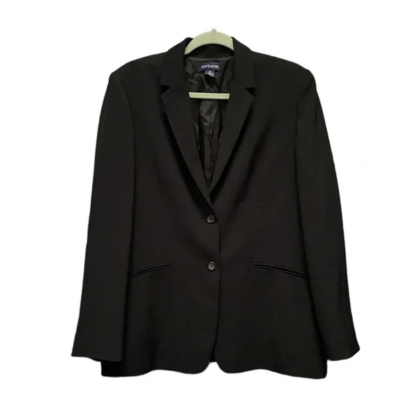 ANN TAYLOR VINTAGE WOMENS BLAZER - Picture 1 of 3
